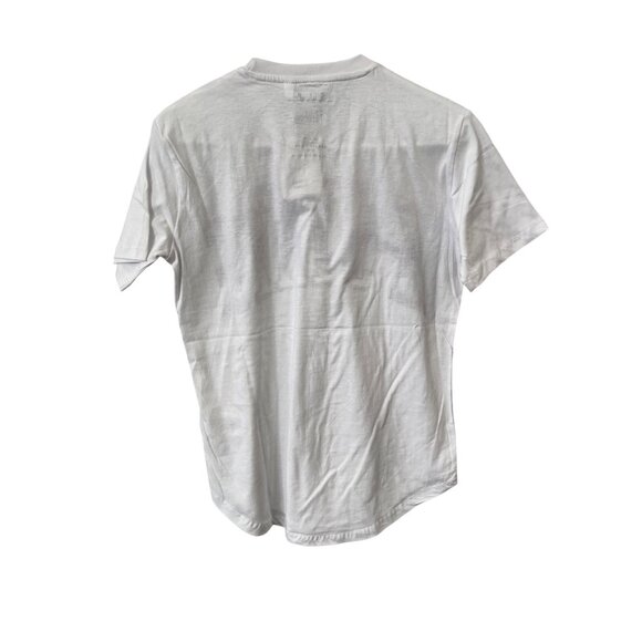 Pressbox K State Crewneck Short Sleeve T Shirt Size S White Purple Essential NEW - Picture 2 of 6